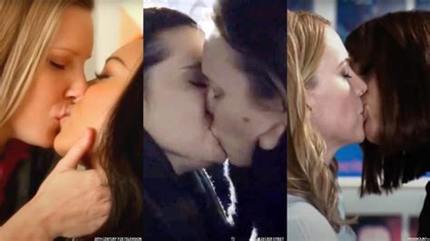 lesbians kissing each other in a bar|10 Unforgettable Lesbian & Sapphic Kisses From TV & Movies.